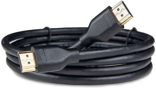 DCU HDMI 2.1 Ултра Висока Скорост 48Gbps 4K 120Hz HDR VRR HDMI Кабел HDMI Мъжки - HDMI Мъжки 3м Черен