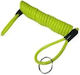 Spiral Lock Reminder Cable for Disc Brake Lock Yellow Neon Shark
