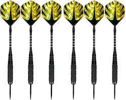 Set 6 Sisal Dart Flights Dart Game Professional Gold