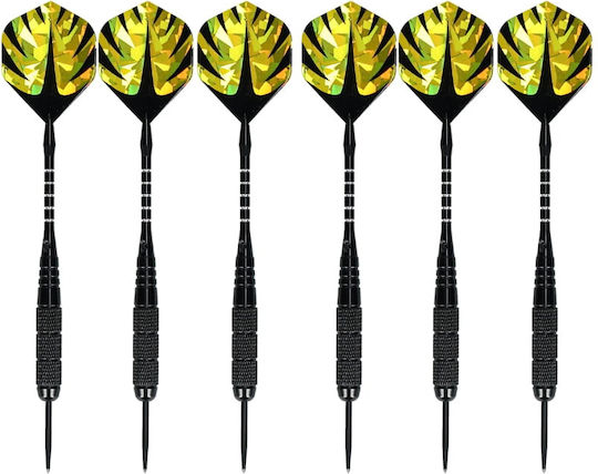 Set 6 Sisal Dart Flights Dart Game Professionelle Gold
