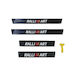 Set Interior Door Sill Protectors Ralli Art Carbon Style Stickers