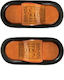 Orange Side Lights 2 Steps Trailer Truck Led 12/24v 2pcs Oem