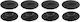 Rezaw Plast Hyundai Kia Black Clips 4 Pieces 2 Mats