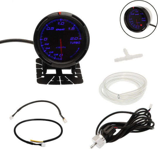 Analog Barometer Led Lighting 12v 60mm Blue Hw-0189