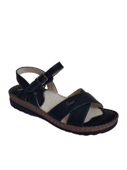 Parex Women's Flat Sandals Black
