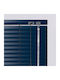 BetterHome 836172 Щора С Каса От Алуминий В Син Цвят Ш160xВ120см