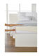Living Home Super-Double Bed Sheet With Rubber Hugger 160x200cm Perlmutt