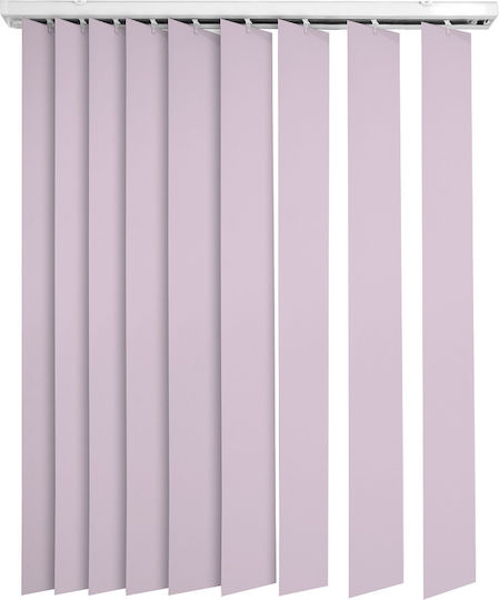 BetterHome Roller Blinds 627030 Partial Blackout Pink Width 160 Height 80cm MHB-7010-30-Vertical-160x80