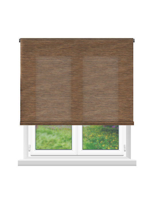 BetterHome Roller Blinds 484005 Partial Blackout Brown W80xH160cm MHB-7081-23-80x160