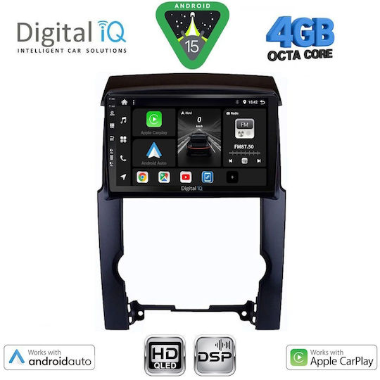 Digital IQ Car Audio System for Kia Sorento 2009-2014 Bluetooth USB WiFi GPS Apple CarPlay Android Auto with 10" Touch Screen