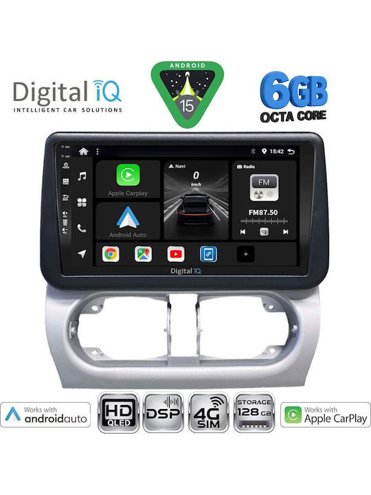 Digital IQ Car Audio System for Opel Corsa / Tigra 2000-2006 Bluetooth USB WiFi GPS Apple CarPlay Android Auto with 9" Touch Screen
