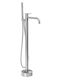 Rea Clif Mixing Bathtub Faucet Complete Set Silver