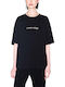 Дамска Oversized Тениска Черна
