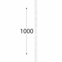 Șină Simplă 1000mm Albă