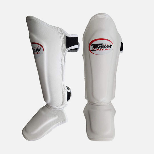 Twins Special Adult Shin Guards White