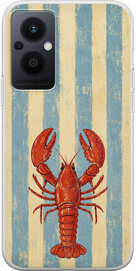 Θήκη Salt & Stripe Collection Catch Oppo Reno 8 Lite Flexible Tpu Διάφανη Σιλικόνη
