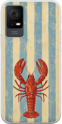 Salt & Stripe Collection Catch Tcl 408 Flexible TPU Transparent Silicone Case
