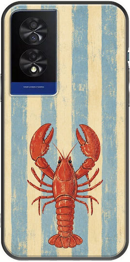 Θήκη Salt & Stripe Collection Catch Tcl 40 Nxtpaper 4g Black Tpu Μαύρη Σιλικόνη