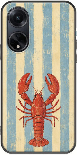 Salt & Stripe Collection Catch Case Oppo A98 5g Black TPU Black Silicone