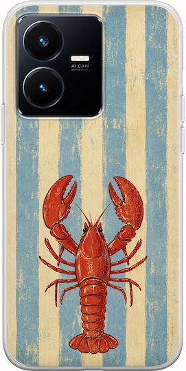 Salt & Stripe Collection Catch Case Vivo Y22s Flexible TPU Transparent Silicone