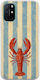 Salt & Stripe Collection Catch OnePlus 8 Flexible TPU Transparent Silicone Case