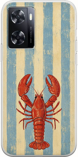 Husă Salt & Stripe Collection Catch OnePlus Nord N20 SE TPU Flexibil Silicon Transparent