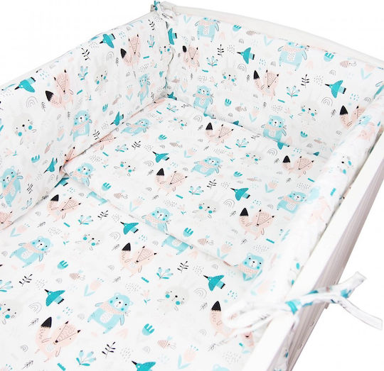Kerstin Set Pentru Pătuț Woodland Animals 3 Bucăți