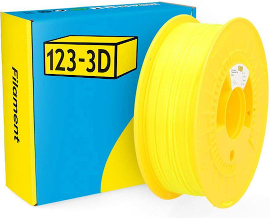 Filament pentru imprimante 3D PLA 1.75mm Galben 1kg