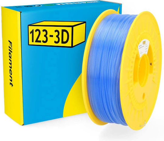 PLA 3D Printer Filament 1.75mm Blue 1kg DHM00079