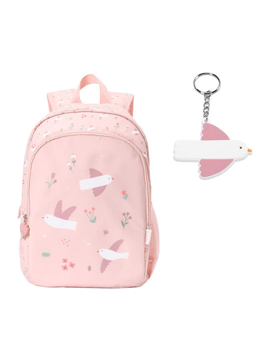 Baby Oliver Blossom Birds Blossom Birds Kindergarten Backpack Pink School Bag