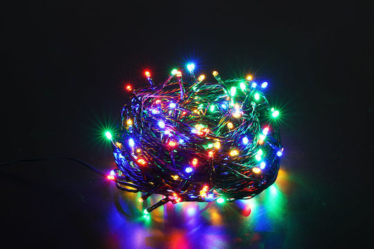 300 LED Weihnachtsbeleuchtung Grüne in Reihe