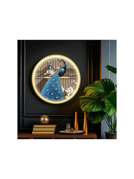 Jiju Tablou Modern cu LED Integrat Multicolor