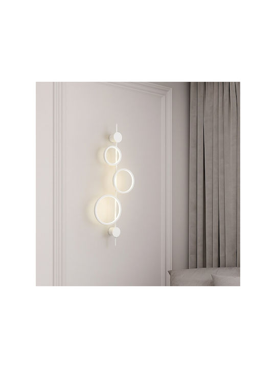 Jiju Lampă de Perete cu LED Integrat și Lumină Alb Rece 100x36cm