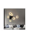 Jiju Tablou Modern cu LED Integrat Negru