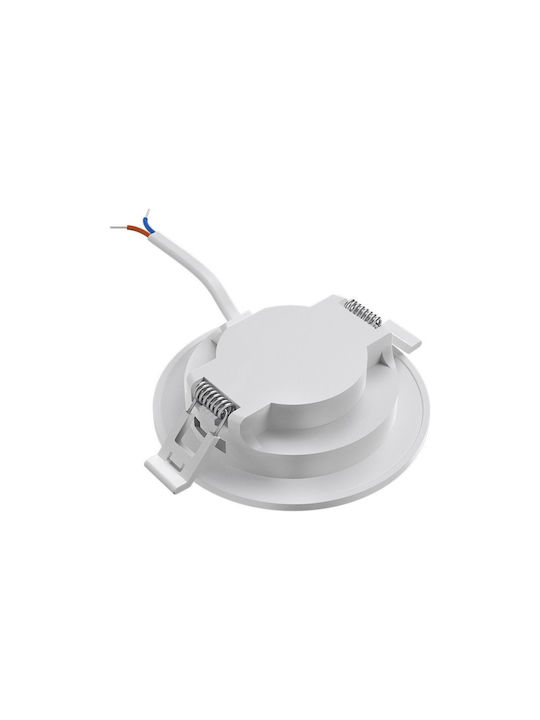 Jiju Spot Rotund Îngropat Cu LED Încorporat Și Lumină Alb Rece Alb