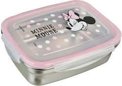 Gim Неръждаемо Детско Дoхче за Храна Minnie Прозрачен 16.5 x 15 x 6.5εκ.