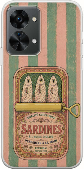 Handyhülle Salt & Stripe Collection Tin OnePlus Nord 2T 5G Flexible Tpu Transparente Silikon