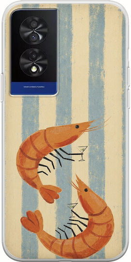 Husă Salt & Stripe Collection Tide TCL 40 NXTPAPER 4G Flexibil TPU Silicon Transparentă
