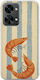Salt & Stripe Collection Tide OnePlus Nord 2T 5G Flexible TPU Transparent Silicone Case