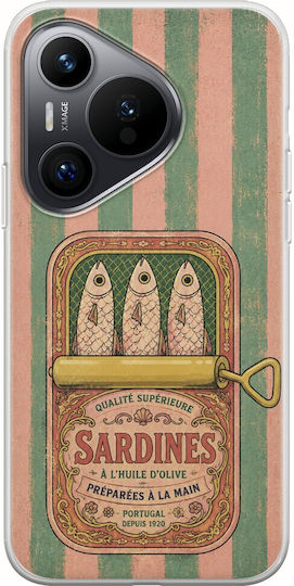 Salt & Stripe Collection Tin Case Huawei Pura 70 Flexible TPU Transparent Silicone