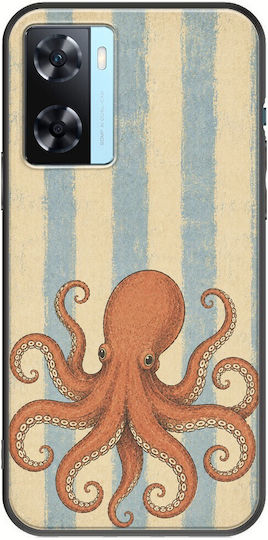 Θήκη Salt & Stripe Collection Drift Oppo A77 5g Black Tpu Μαύρη Σιλικόνη