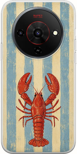 Θήκη Salt & Stripe Collection Catch Zte Blade A76 5g Flexible Tpu Διάφανη Σιλικόνη