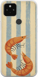Θήκη Salt & Stripe Collection Tide Google Pixel 5a 5g Flexible Tpu Διάφανη Σιλικόνη