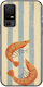 Handyhülle Salt & Stripe Collection Tide Tcl 40 Nxtpaper 5g Schwarz Tpu Schwarz Silikon