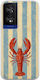 Handyhülle Salt & Stripe Collection Catch Tcl 40 Nxtpaper 4G Flexible Tpu Transparente Silikon