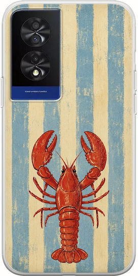 Handyhülle Salt & Stripe Collection Catch Tcl 40 Nxtpaper 4G Flexible Tpu Transparente Silikon