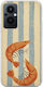 Θήκη Salt & Stripe Collection Tide Oppo Reno 8 Lite Flexible Tpu Διάφανη Σιλικόνη
