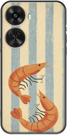 Handyhülle Salt & Stripe Collection Tide Huawei Nova 12 Se Schwarz Tpu Schwarz Silikon