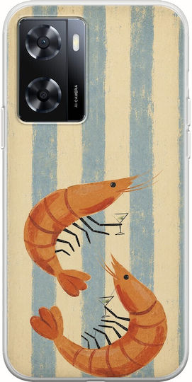 Θήκη Salt & Stripe Collection Tide Oppo A57 4g Flexible Tpu Διάφανη Σιλικόνη