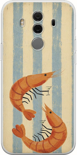 Husă Salt & Stripe Collection Tide Huawei Mate 10 Pro TPU Flexibil Silicon Transparent